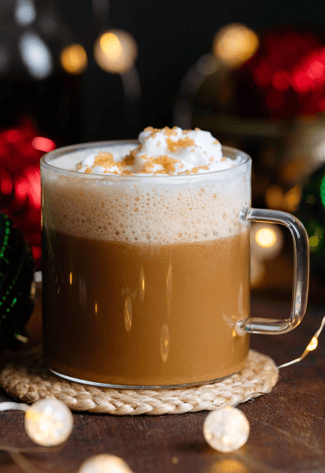 Salted Caramel Praline Latte